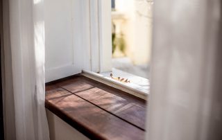Natural light window ledge