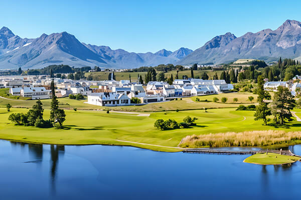 stellenbosch de zalze courses golf01 Golf course in Stellenbosch